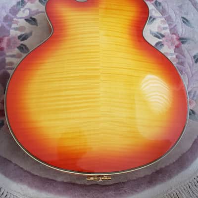 D'Angelico Excel EX-59 17" Hollow Body - Stairstep Tailpiece | Flame Maple Sunburst image 4