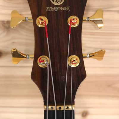 Alembic Signature Standard Stanley Clarke Short Scale 4 Bass Rosewood image 4