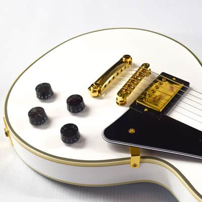 Epiphone "Inspired by Gibson Custom" Les Paul Custom - Alpine White image 6