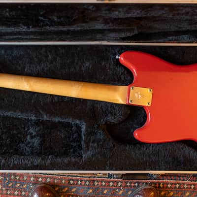 1973 Fender Bronco Dakota Red with original vibrato arm Bild 5