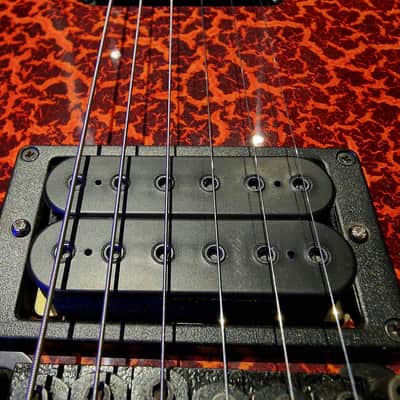 RARE 1988 Jackson USA Custom Shop Limited Edition Lava Crackle American Super Strat Pre-Fender Signed Guitar image 19
