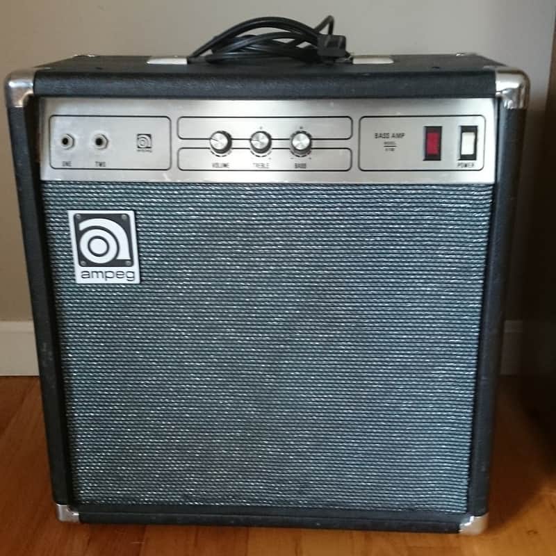 Ampeg B-100 2-Channel 20-Watt 1x12" Bass Combo image 1