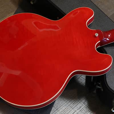 2011 Gibson ES-335 Dot Semi-Hollow Electric Guitar Figured Cherry Red + OHSC image 12