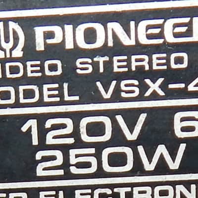 Pioneer VSX-454 stereo receiver with phono input image 5