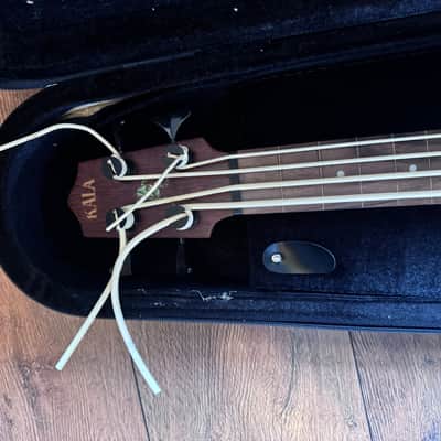 Early Generation Kala U-Bass UBASSFS Solid Mahogany – Original Shadow Pickup Era – Collector-Noted Model image 7