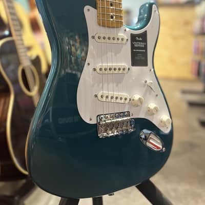 Fender Vintera II '50s Stratocaster with Maple Fretboard - Ocean Turquoise image 3