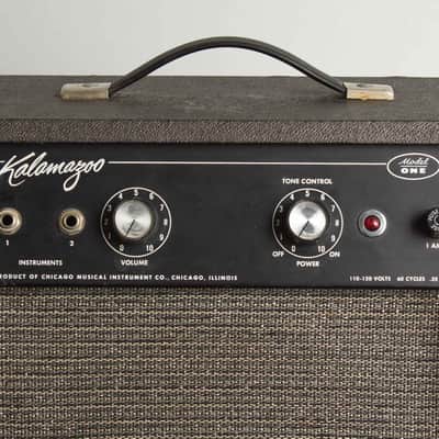Kalamazoo  Model One Tube Amplifier (1965), ser. #12375. image 4