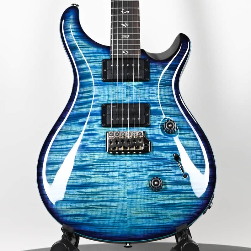 PRS Custom 24 w/ 10-Top, Brazilian Rosewood, DMO Pickups- Aquableux Purple Burst 2026 (0419215) image 1
