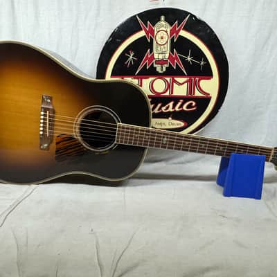 Gibson RS4CRSGH1 J-45 j45 Custom The Workhorse Acoustic Guitar with Case 2014 - Vintage Sunburst image 2