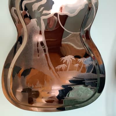 Fender FR-55 Metal Resonator Hawaiian Volcano image 2