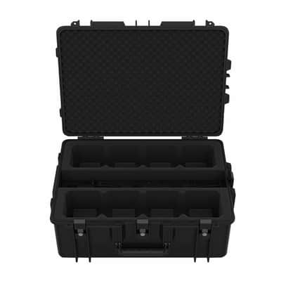 Chauvet DJ Freedom Charge 8P Transport Charging Case for Q9 H9IP Lights w Wheels image 2