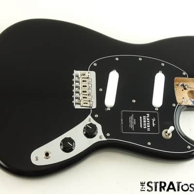 Fender Player II Mustang Series LOADED BODY, Alder Offset Shape Black image 1