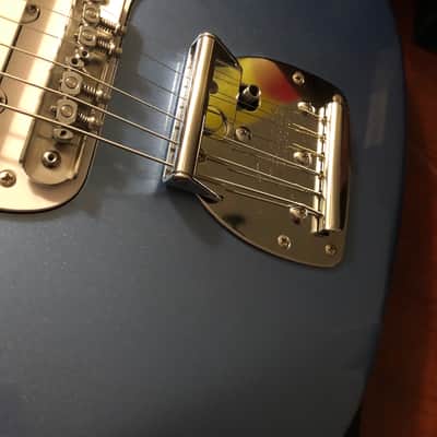 Fender Jazzmaster MIJ Matching Headstock Old Lake Placid Blue image 3