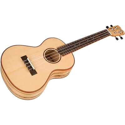 Cordoba 24T Spruce Spalted Maple Tenor Ukulele, Rich Tone & Stunning Looks image 7