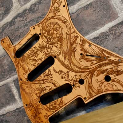 Fender 099-2347-509 Stratocaster HSS Shawbucker / Gen 4 Noiseless 11-Hole Pickguard 3-Ply Pre-Wired 2010s - Parchment image 2