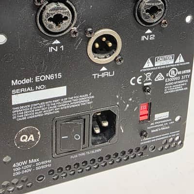 JBL EOn615 Amp Module ONLY Part # 5123103-00 Fully Working , 5043263 image 2