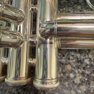 Bach Artisan Stradivarius AB190S Silver Trumpet w/ 3C Megatone & Original Case – Elkhart USA image 8