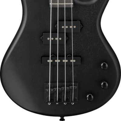Ibanez GSRM20B-WK GIO mikro Electric Bass 4-String - Weathered Black image 7