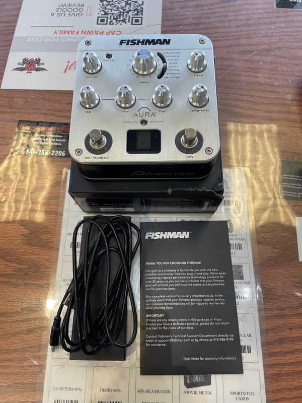 Fishman Aura Spectrum Acoustic Preamp / DI - Silver image 1
