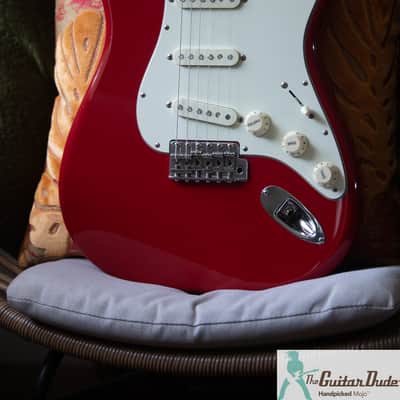 2017 Fender Japan Traditional 60'S Stratocaster - Torino Red Finish - Made in Japan - Pro Set Up! w Perfect Frets/Action/Intonation image 7