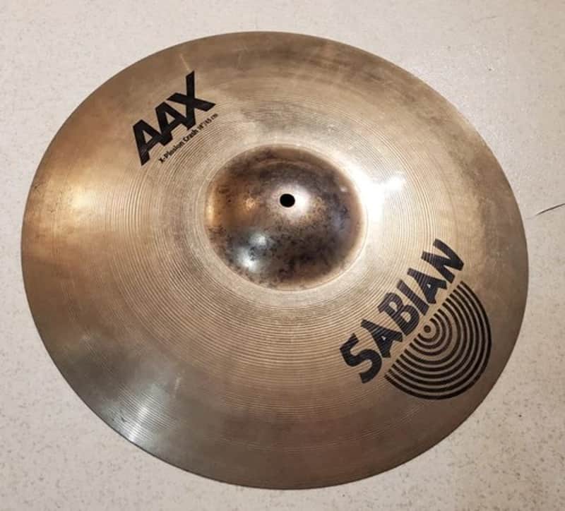Sabian 18"inch "AAX" X- Plosion Crash Cymbal - Awesome Specimen - Ultra Clean image 1