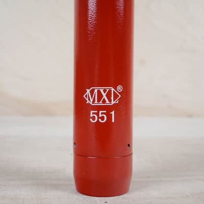 MXL 550/551R Ensemble Condenser Mic Recording Kit Red/Chrome w/ Case image 4