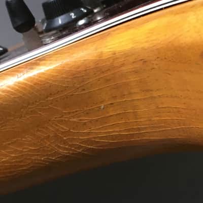 Vintage 1980s Fender Stratocaster Custom Natural Relic Nitro Lacquer Swamp Ash ST72 Hardtail HSC Ultra Light 6.3 Lb image 5