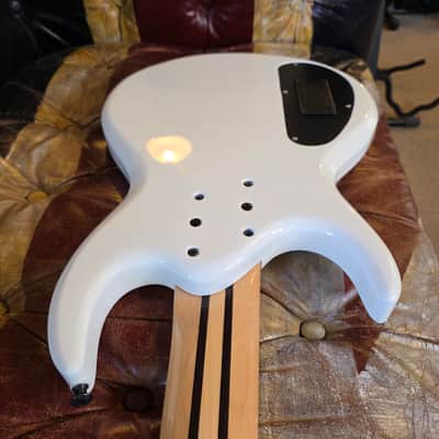 David Ellefson MEGADETH personal Masterbuilt Italian Custom Shop Boutique Luthier 5-String Jazz Bass Guitar Master Built EMG ex-Artist owned by Dave Ellefson ITALY image 17