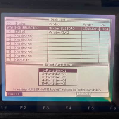 RARE - AKAI DPS16 Multitrack Recorder - EB-4M Effects Board - 250GB HDD - OS version 3.02 imagen 15