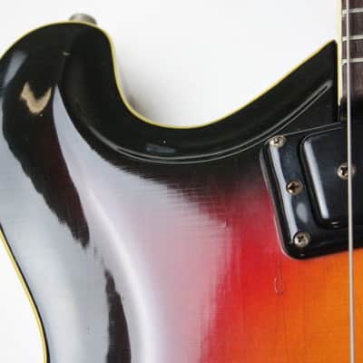 RARE 1966-1967 Vintage Mosrite Combo Sunburst Rosewood Fingerboard USA 1960s Original Bakersfield Era Semie Moseley period image 24