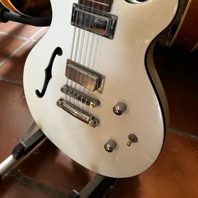 Daisy Rock Retro-H 12ST - Electric White Sparkle image 3