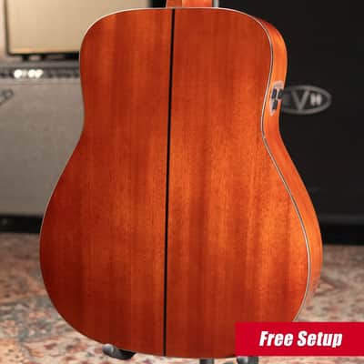 Yamaha Red Label FGX5 GL Acoustic/Electric Guitar - Natural image 2