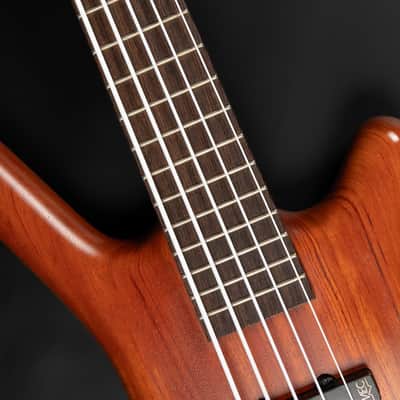 2017 Warwick Teambuilt Pro Series Corvette Bubinga 5A - Natural Transparent | German 5-String Electric Bass Ovangkol Neck Active / Passive Electronics image 21