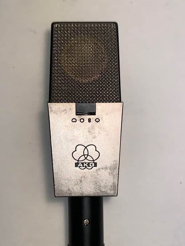 AKG C 414 EB mid 80s - silver