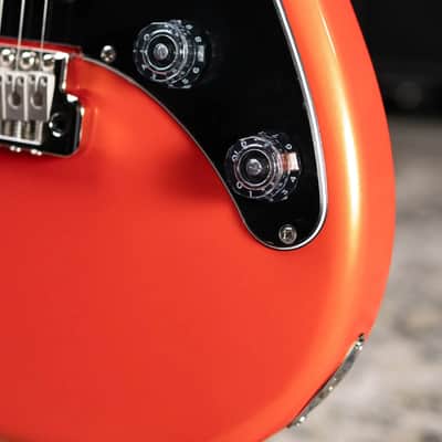 PRS SE NF3 Solid Body Electric Guitar - Metallic Orange with Gig Bag image 11