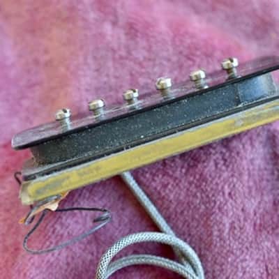Vintage 1956 Gibson P-90 P90 Pickup 8.01k Soapbar Les Paul Goldtop Custom image 5