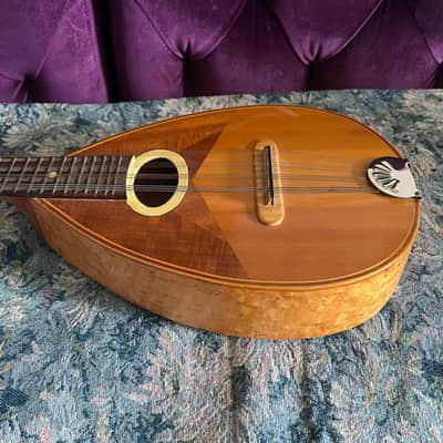 Mandriola Tricordia 12 String Mandolin Bird's Eye image 6