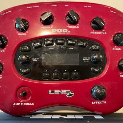 Line 6 POD xt Multi-Effect and Amp Modeler image 2