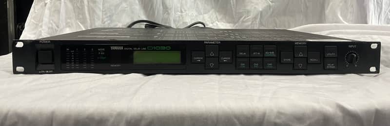 Yamaha D1030 Digital Delay Line Equalizer 3 Ch Out, Vintage Rack - Good image 1