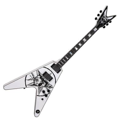 Dean Eric Peterson Old Skull V EMG 81,85 Flat Top Electric Guitar image 1