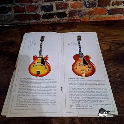 Gibson Ephemera - Gibson Guitars - Electric Acoustics Dealer Booklet (1970) image 6