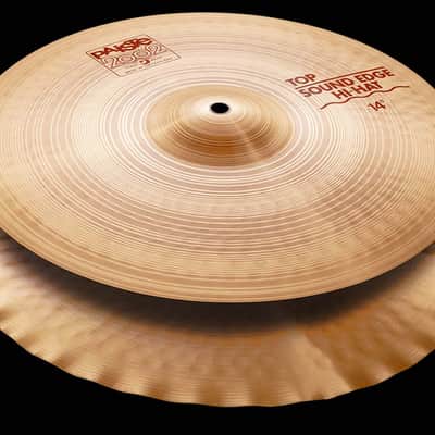 Paiste 14" 2002 Sound Edge Hi-Hat Cymbals (Pair) image 1