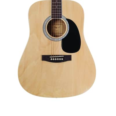 Jay Turser JJ43F-N-A Jay Jr Starter 3/4 Dreadnought Acoustic Guitar - Natural image 1