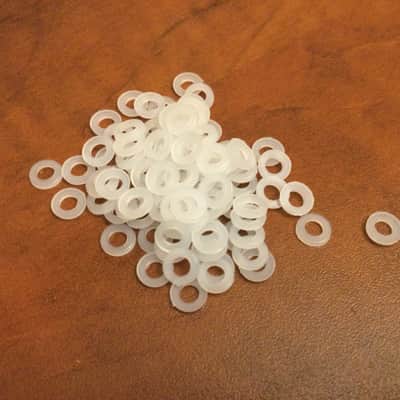 M3 Nylon Washers - Pack of 100 - White - Midiverse Modular image 2