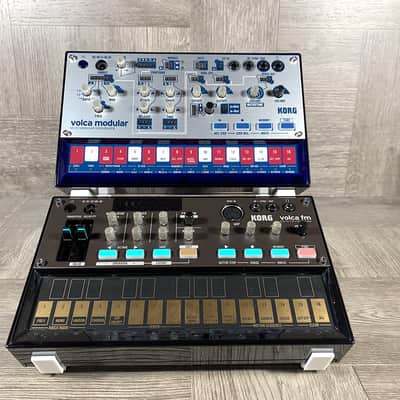 DUAL Stand for KORG Volca FM / Sample / Keys / Modular / Bass / Beats - WHITE - by KZcraftworks USA image 5