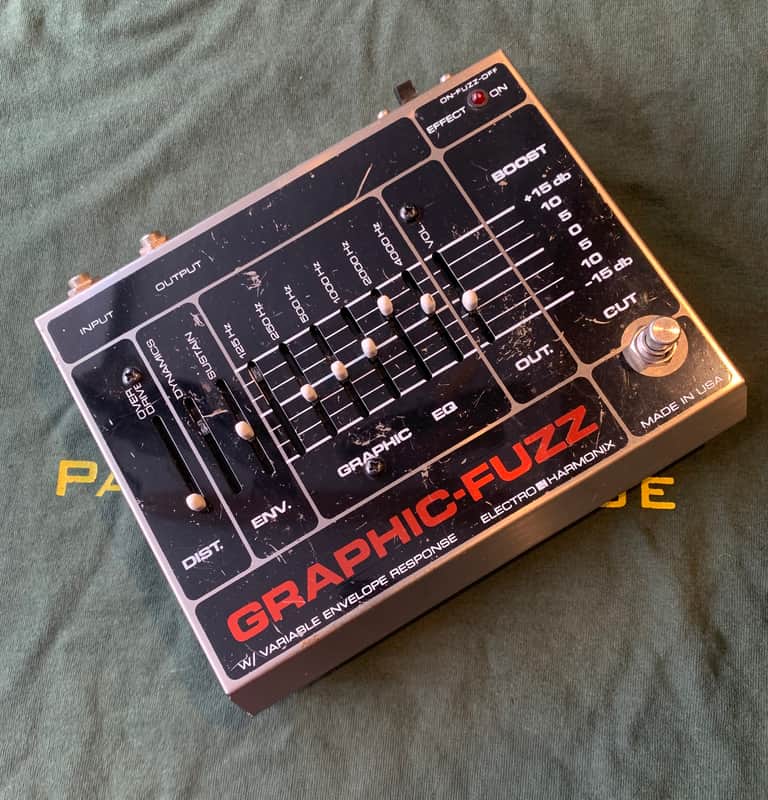 Electro-Harmonix Graphic Fuzz EQ / Distortion / Sustainer | Reverb