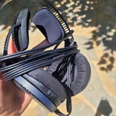 Audio-Technica ATH-R70X Open-Back On-Ear Reference Monitor Headphones 2010s - Black image 4