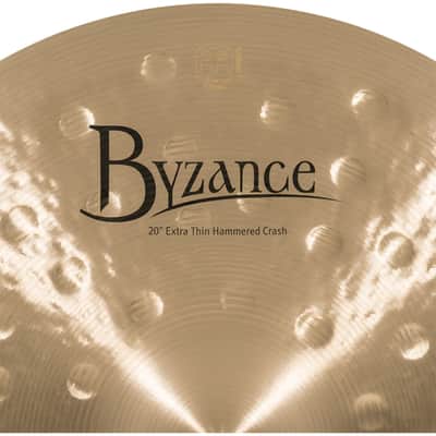 Meinl Byzance Hammered Crash 20", B20ETHC, Extra Thin - Crash Cymbal image 2