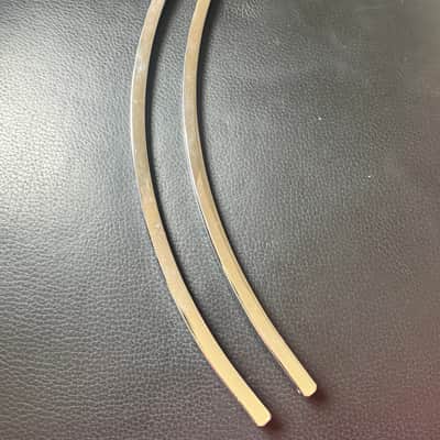 Vintage Ludwig 5/16 Spurs W/ Mounting Brackets 70s Era image 5