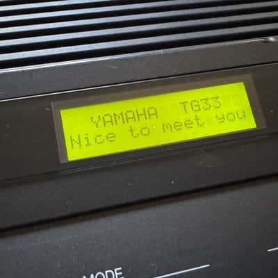 Yamaha TG33 FM/AWM Vector Synthesizer image 2
